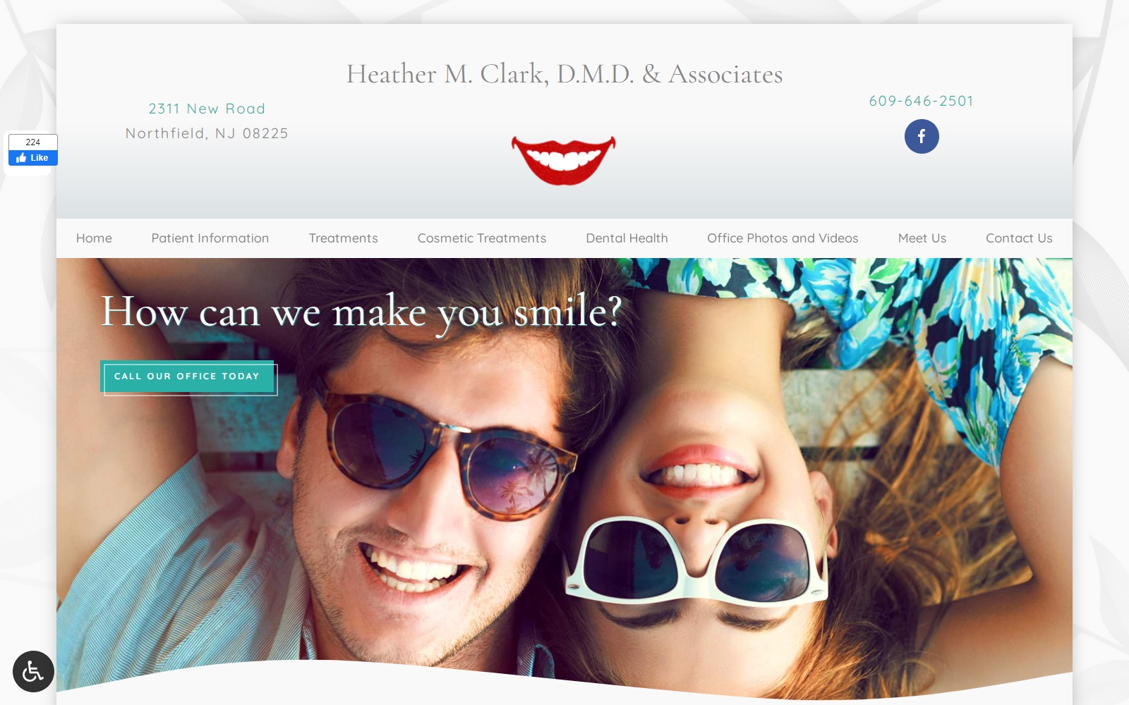 heatherclarkdentistry.com screenshot