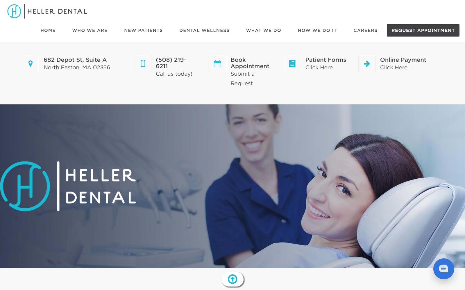 hellerdentalassociates.com screenshot