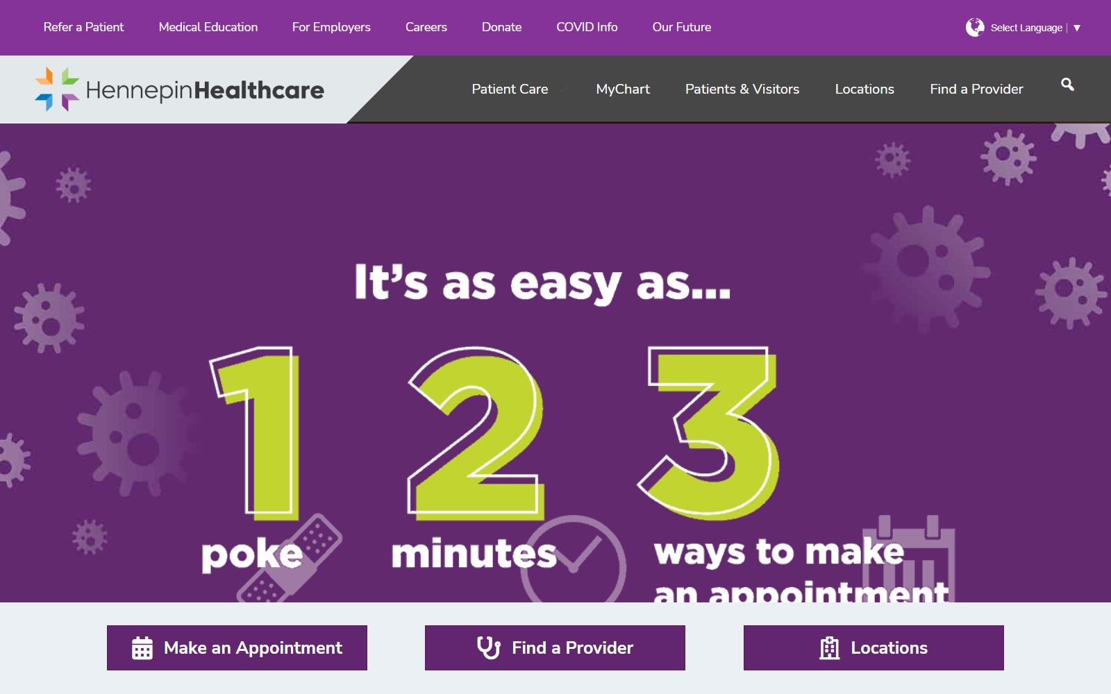 hennepinhealthcare.org screenshot