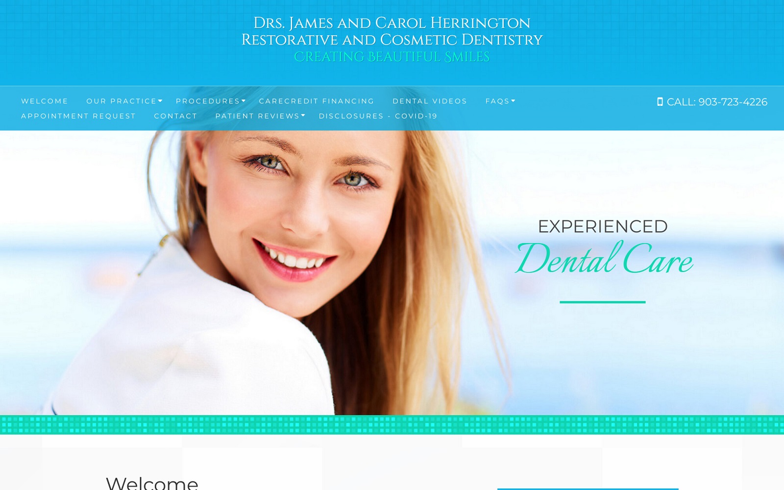 herringtondental.com screenshot