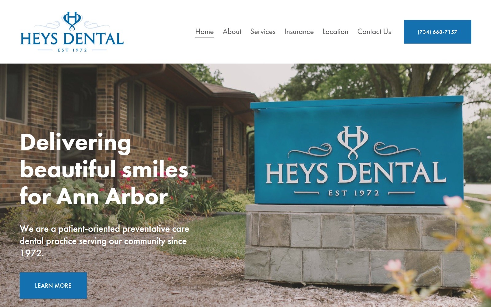 heysdental.com screenshot