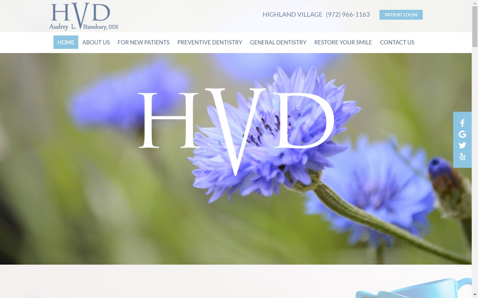 highlandvillagedental.com screenshot