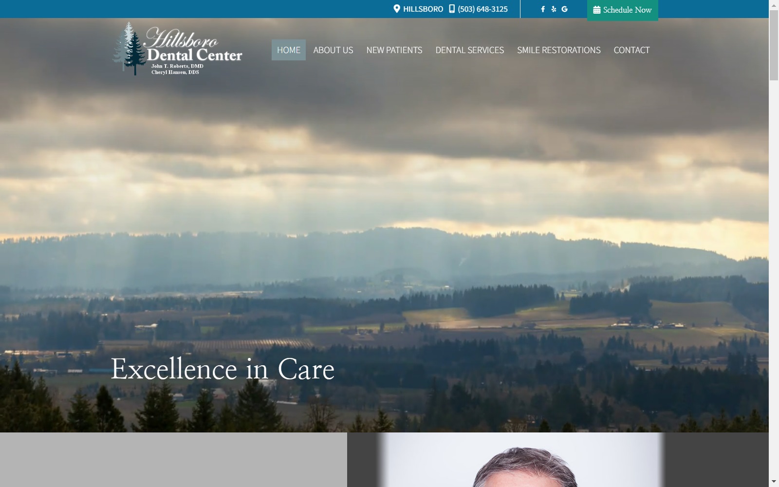 hillsborodentalcenter.com screenshot