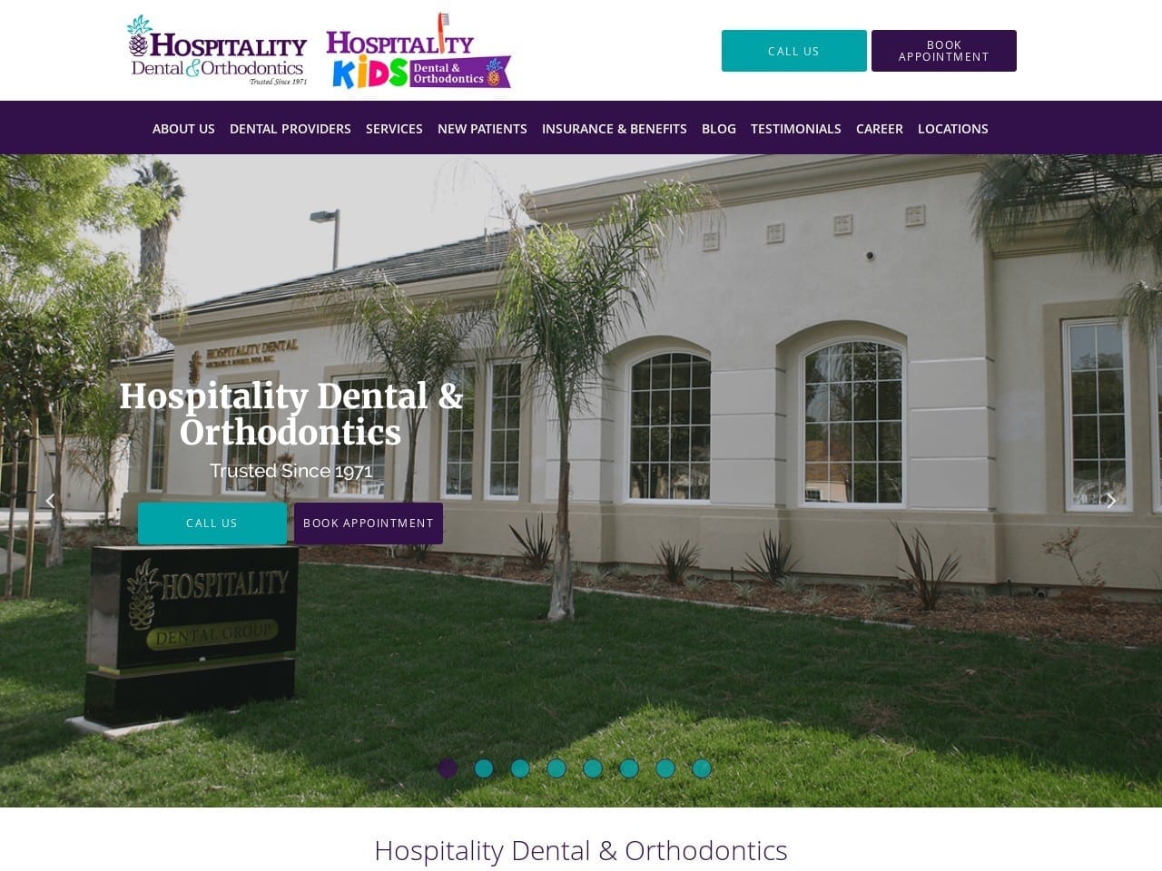 Hospitality Dental Group Schaffner Richard DDS Website Screenshot from hospitalitydental.com