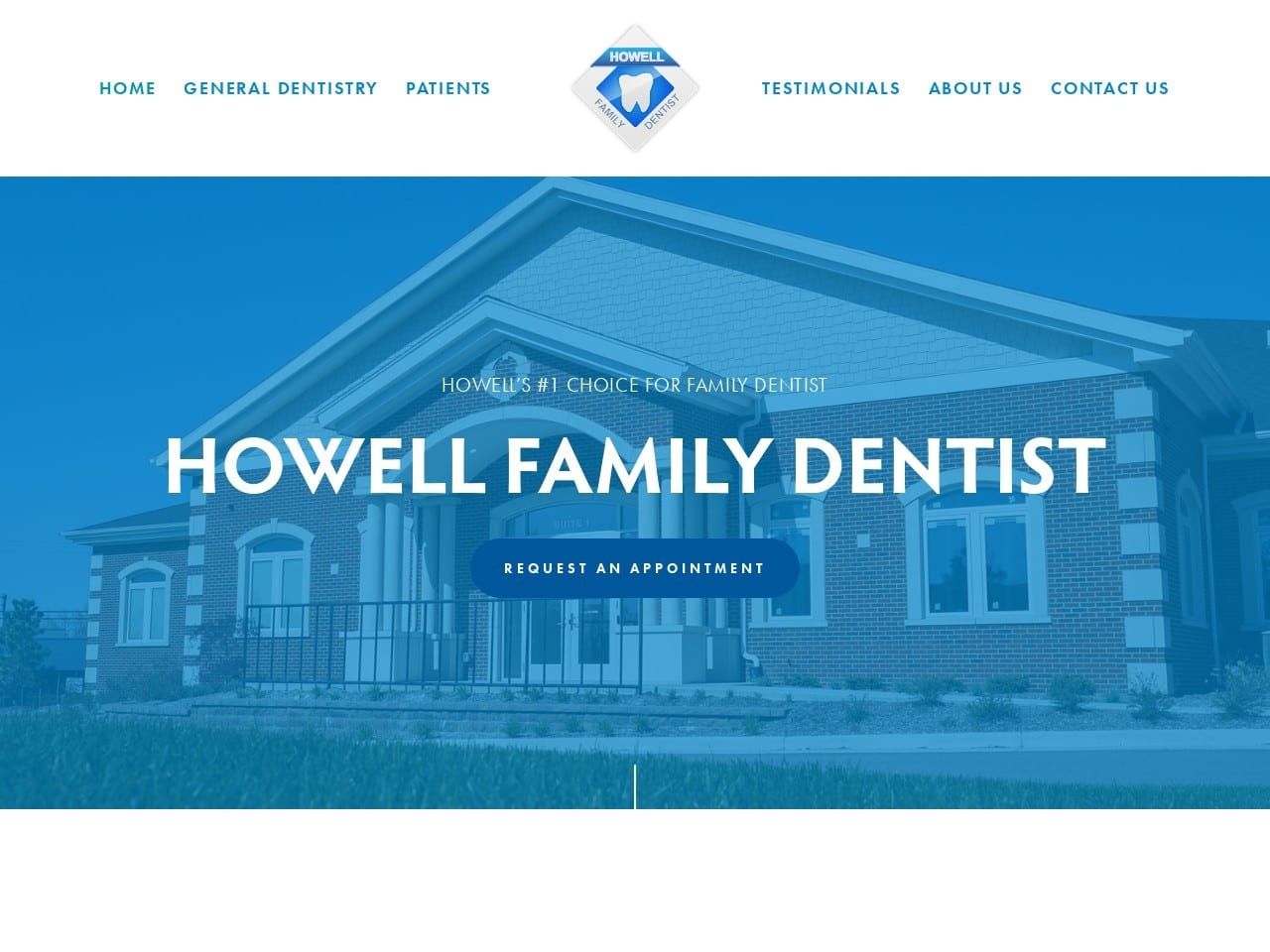 Dr. Steven Stilianos DDS Website Screenshot from howellfamilydentist.com