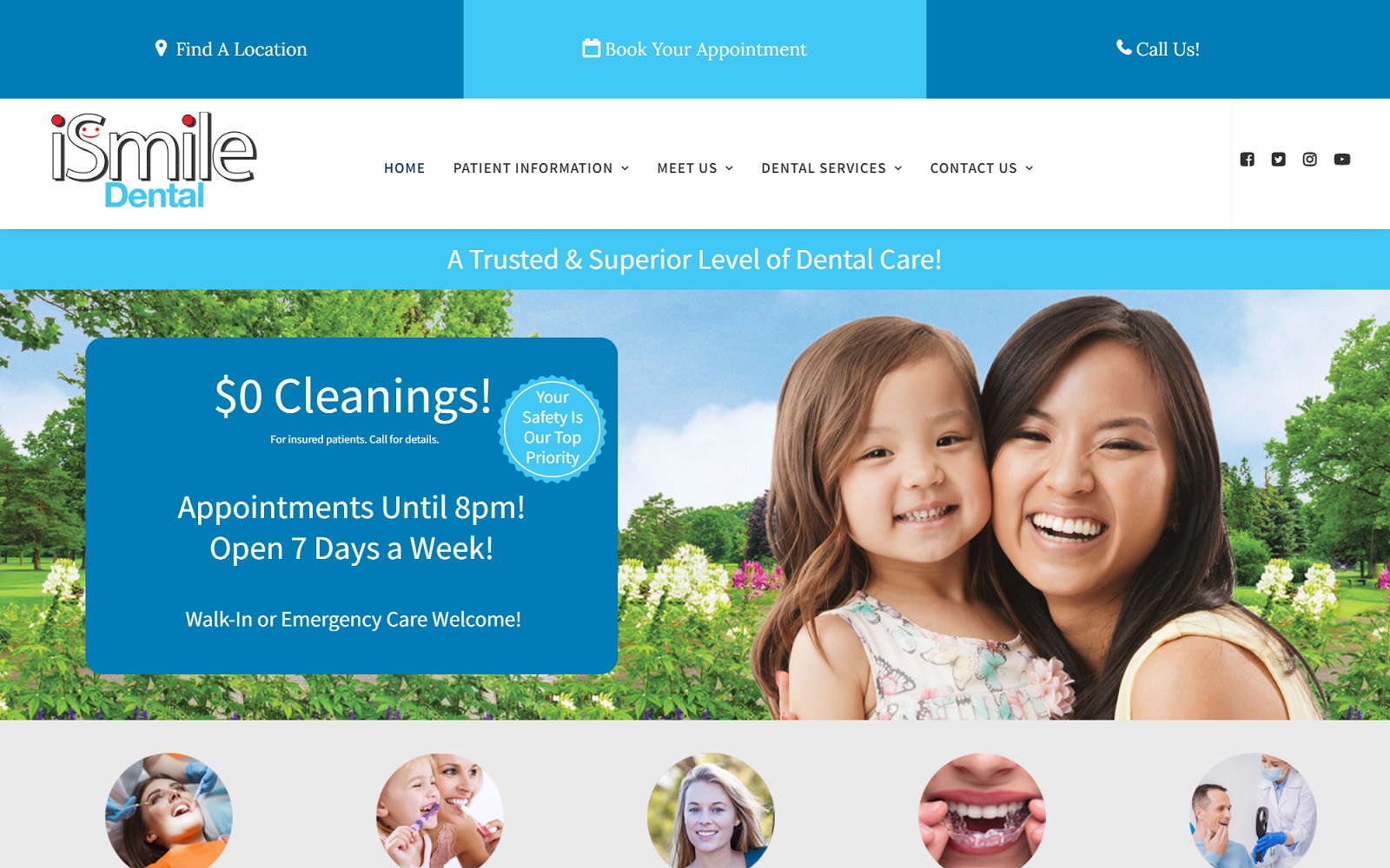 i-smiledental.com screenshot