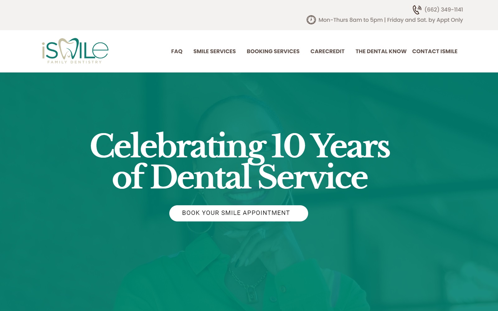 i-smilefamilydentistry.com screenshot