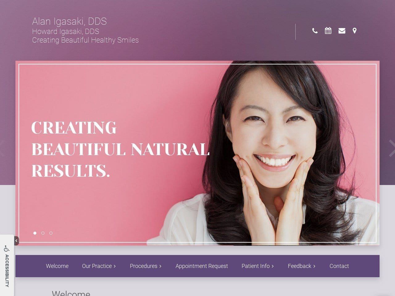 Igasaki Dental Website Screenshot from igasakidental.com