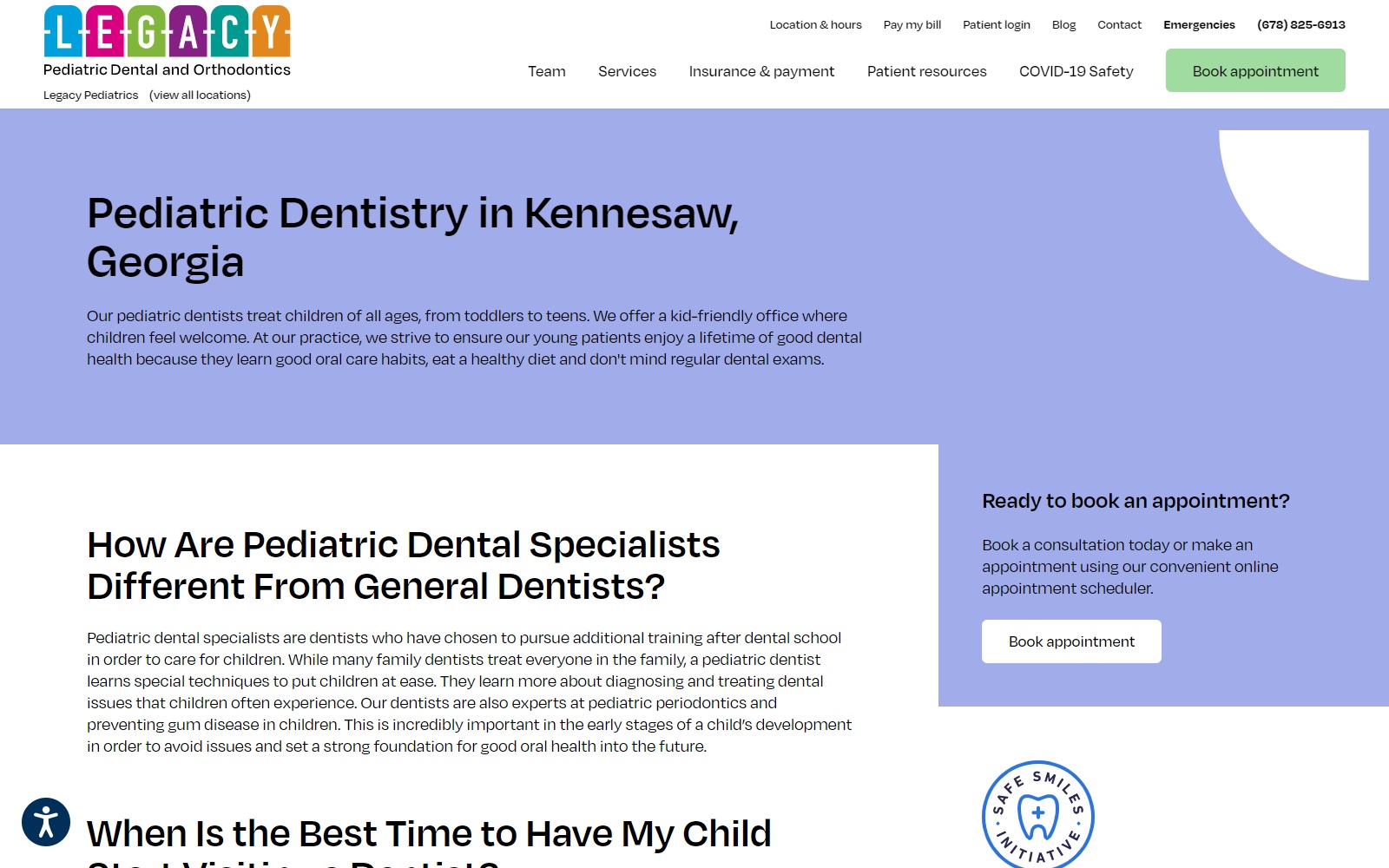 imagixdental.com_locations_legacy-pediatric-dental-orthodontics_pediatric-dentistry screenshot