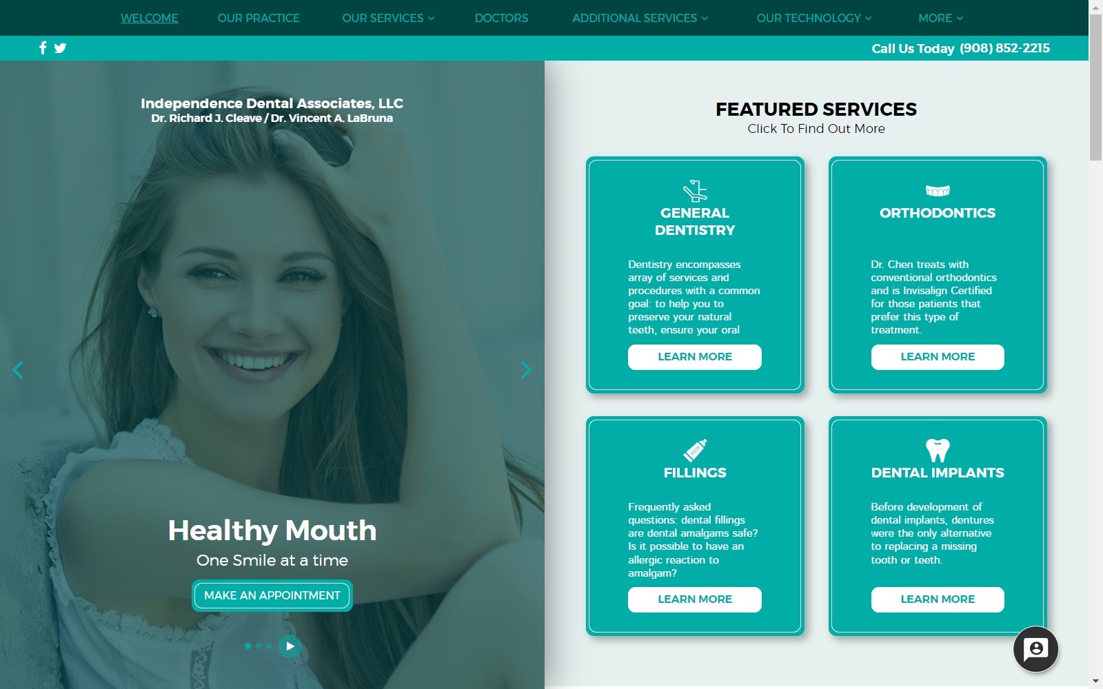 independencedental.com screenshot