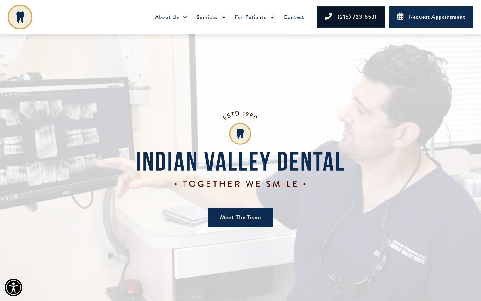 indianvalleydental.com screenshot