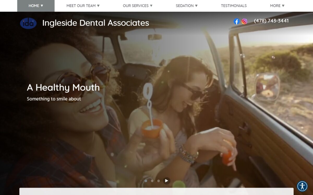 inglesidedental.com screenshot