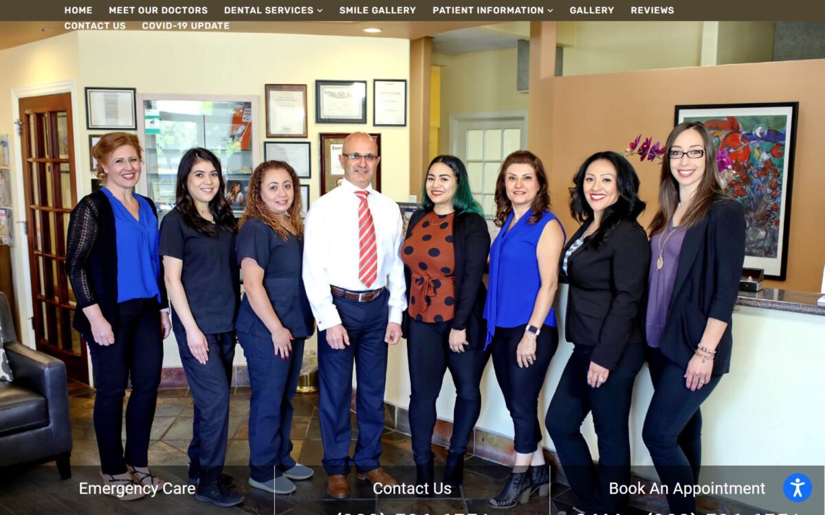 inlanddentalgroup.com screenshot