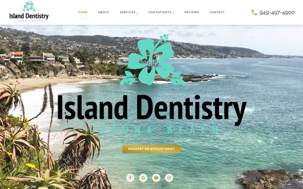 islanddentistry.net screenshot