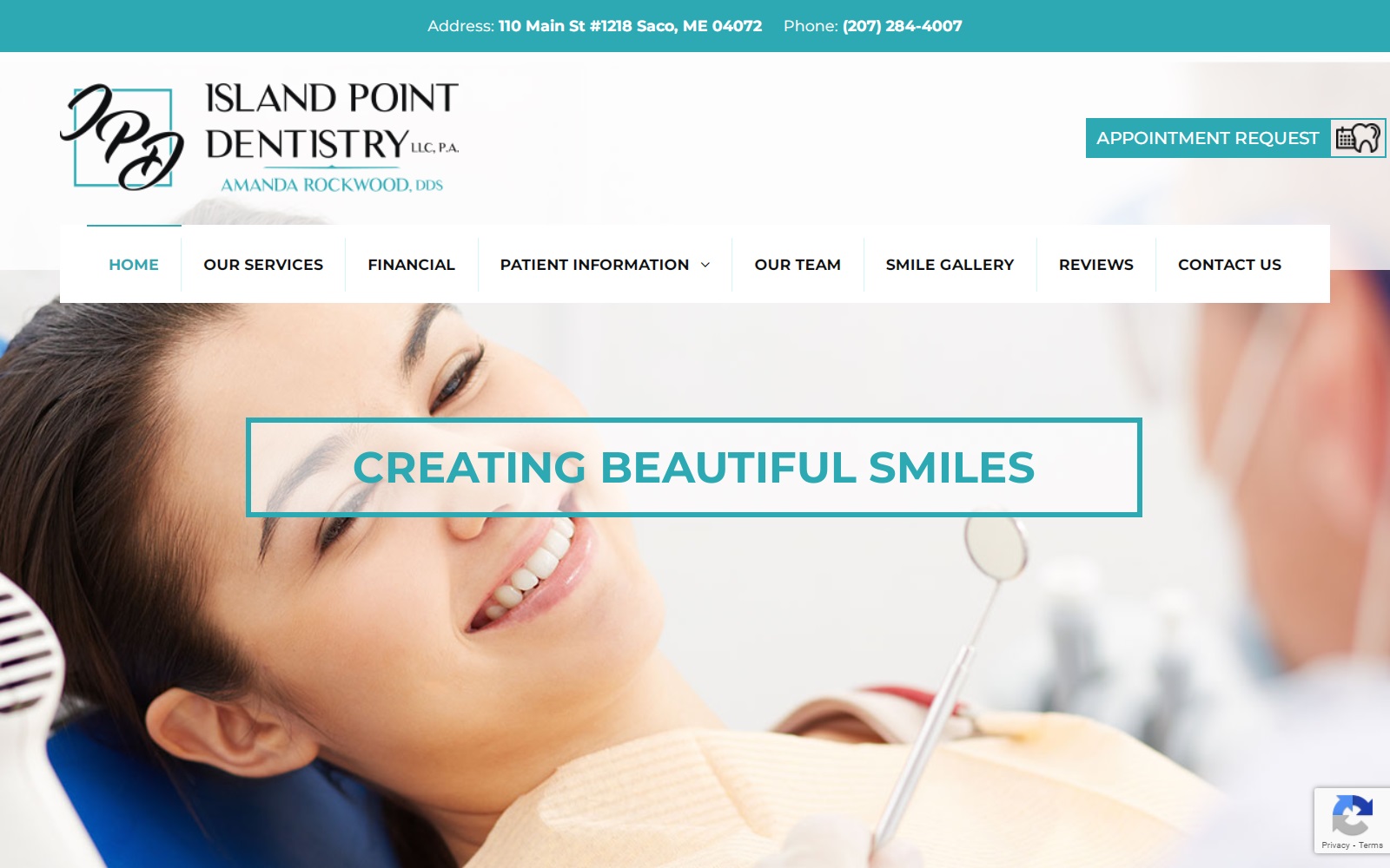 islandpointdentistry.com screenshot