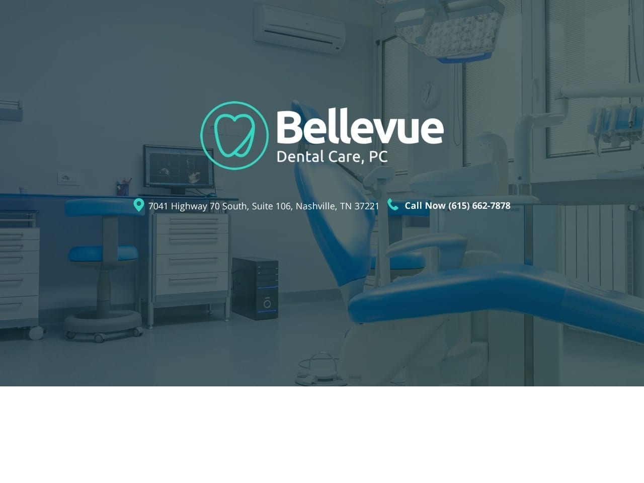 Bellevue Dental Care Website Screenshot from jamiegrossdentistry.com