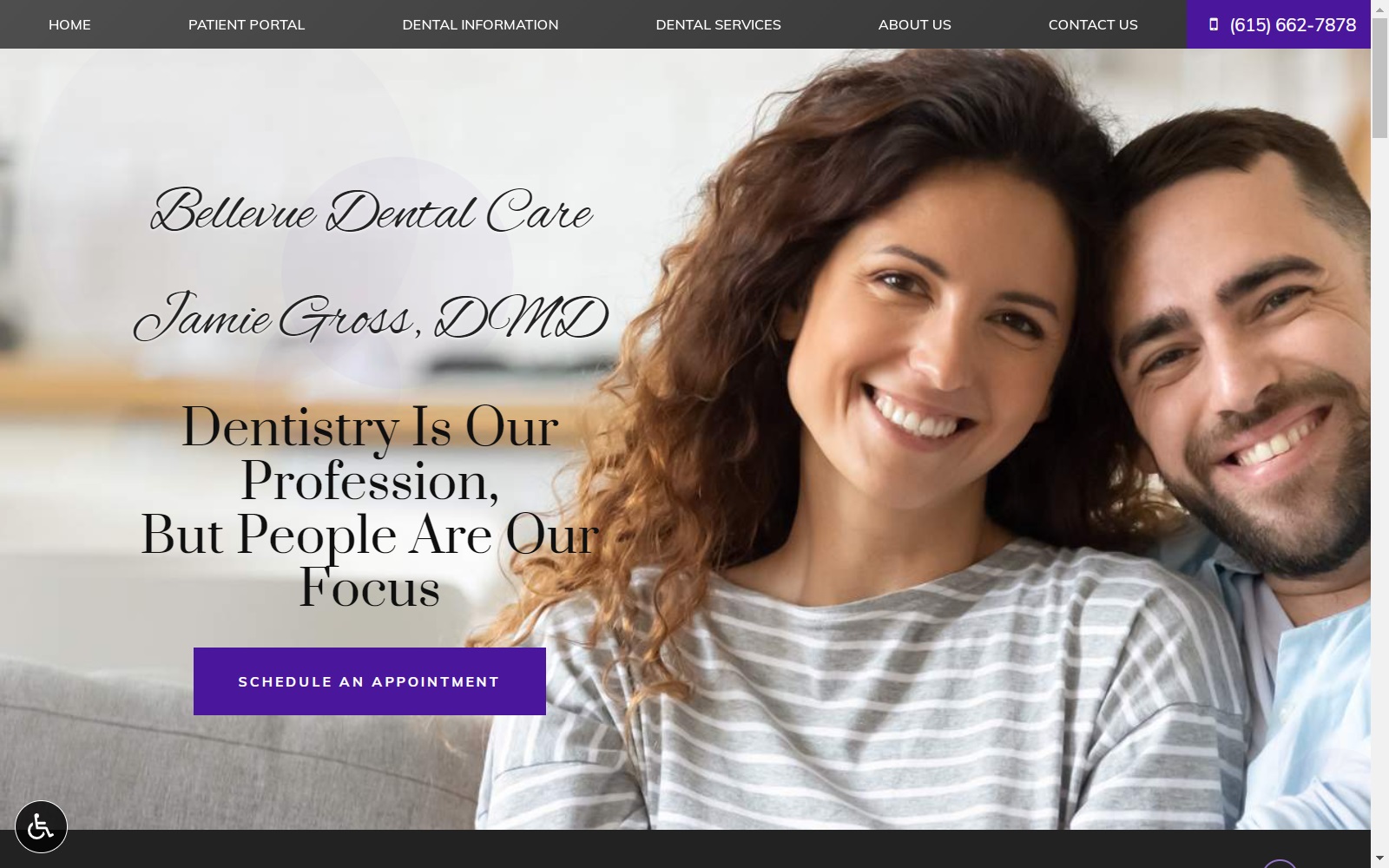 jamiegrossdentistry.com screenshot