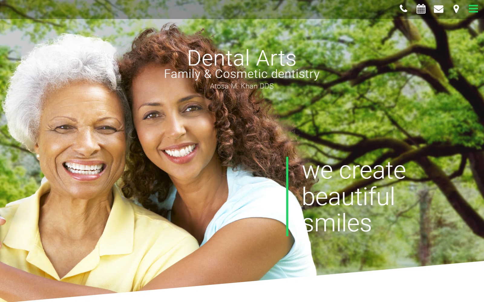 jaxdentalarts.com screenshot