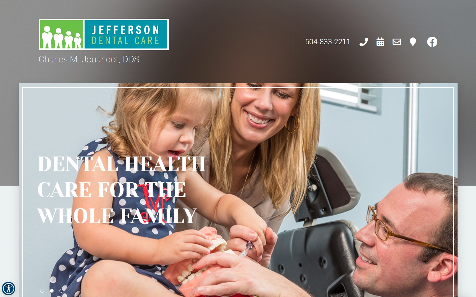 jeffersondentalcare.com screenshot