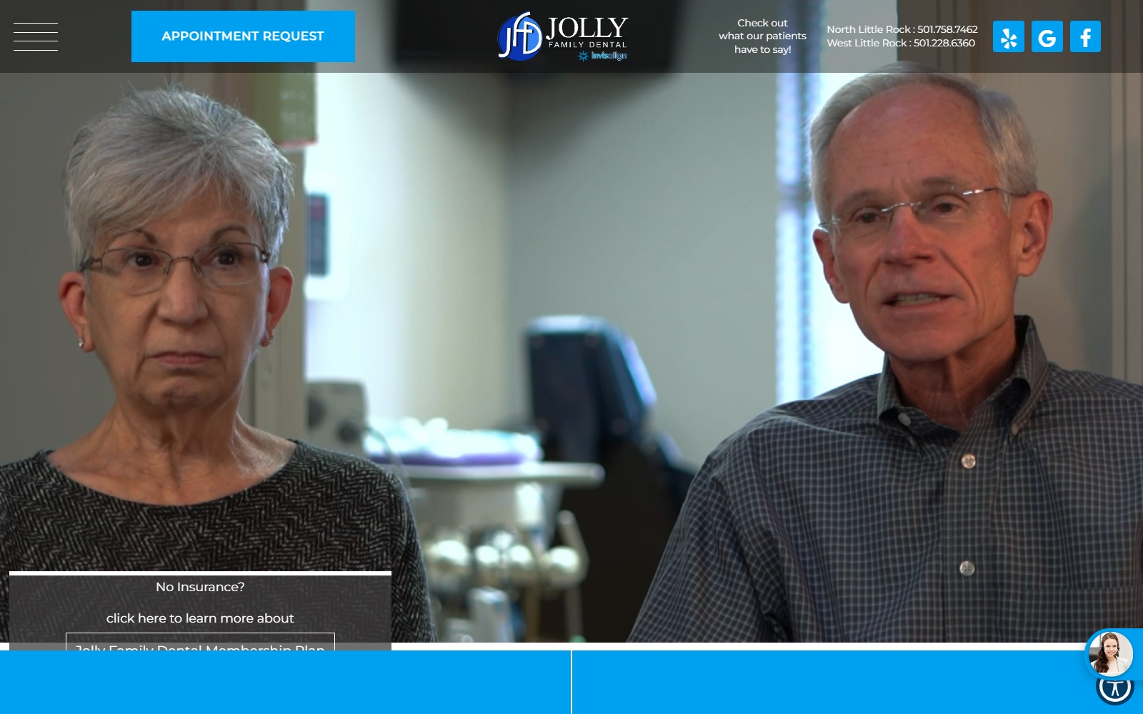 jollyfamilydentalclinic.com screenshot