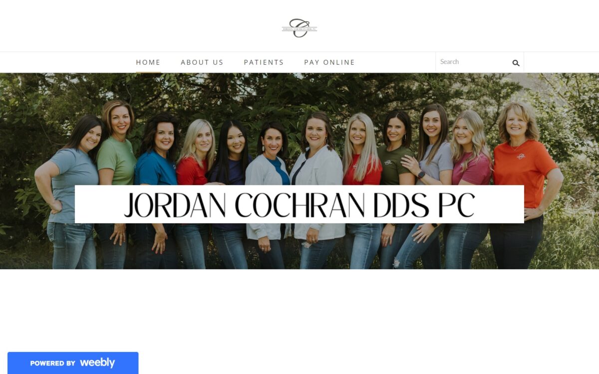 jordancochrandds.com screenshot