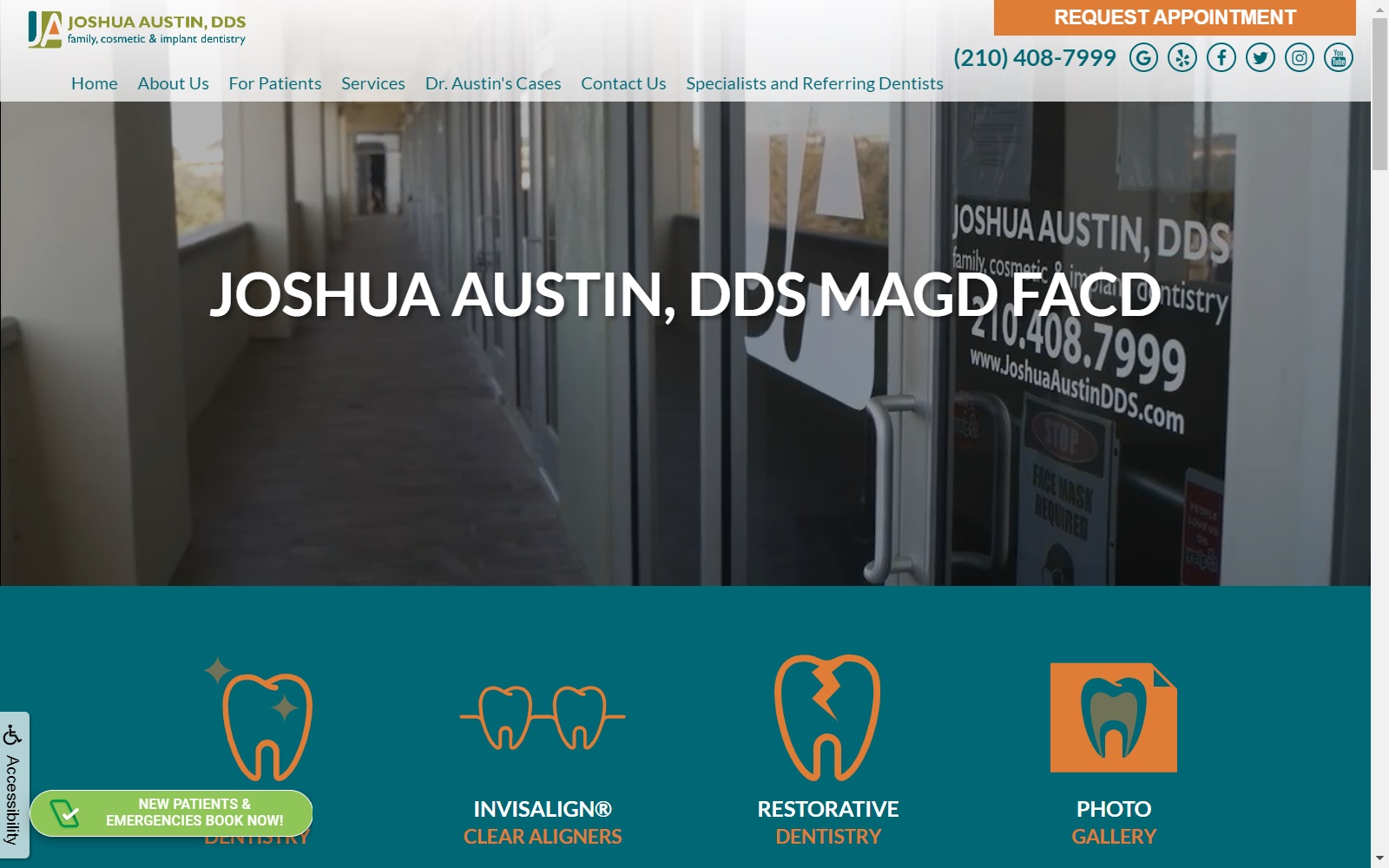 joshuaaustindds.com screenshot