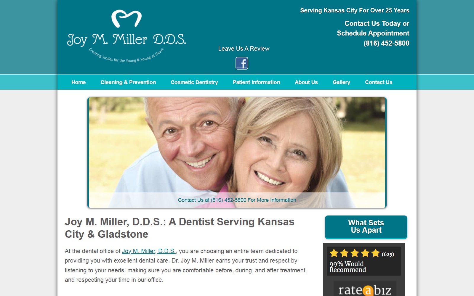 joymillerdds.com screenshot