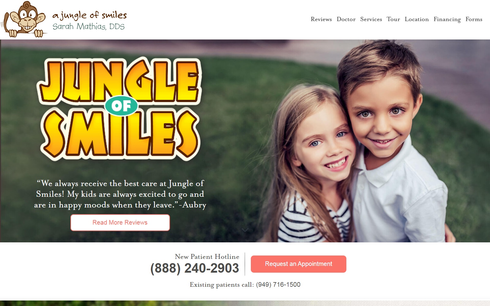 jungleofsmiles.com screenshot