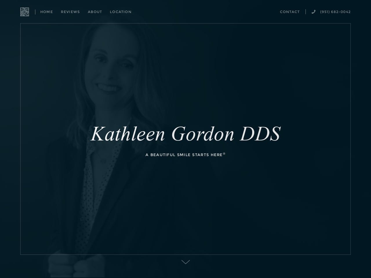 Kathleen A Gordon DDS Website Screenshot from kagordondds.com