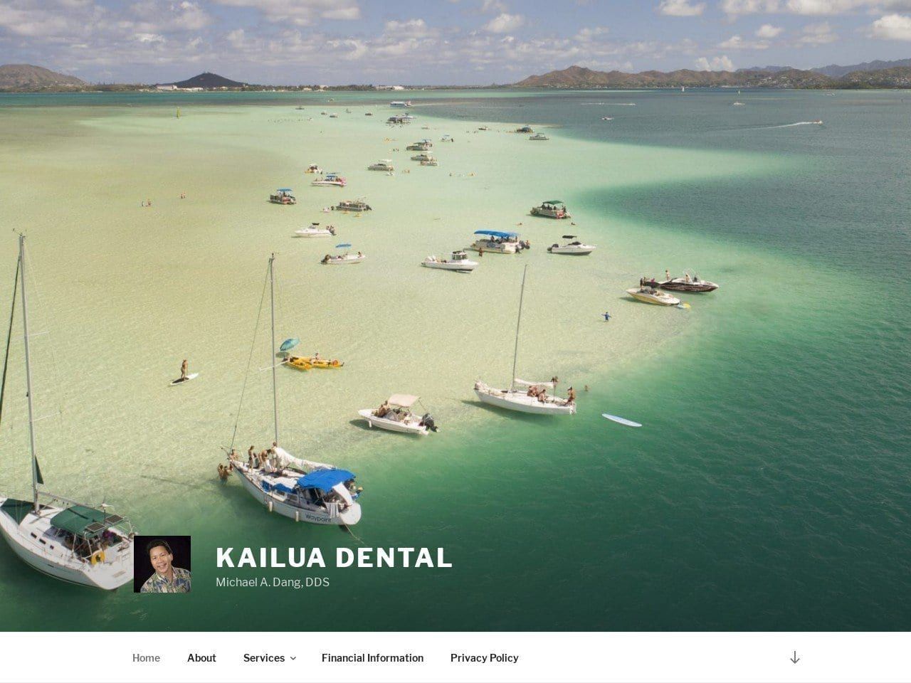 Kailua Dental Website Screenshot from kailuadental.com