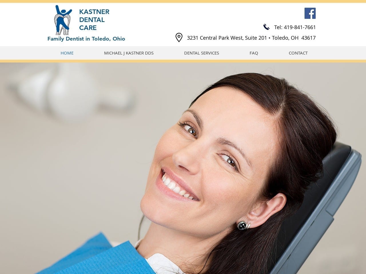 Kastner Dental Website Screenshot from kastnerdental.com