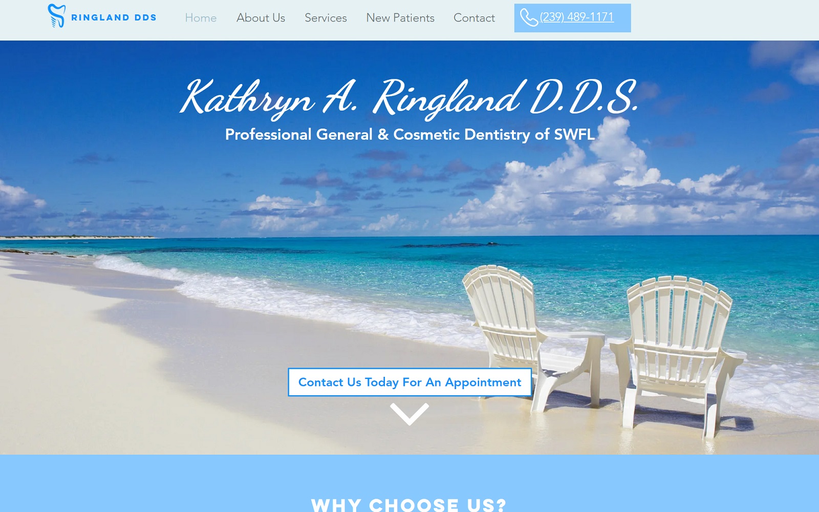 kathrynringlanddds.com screenshot