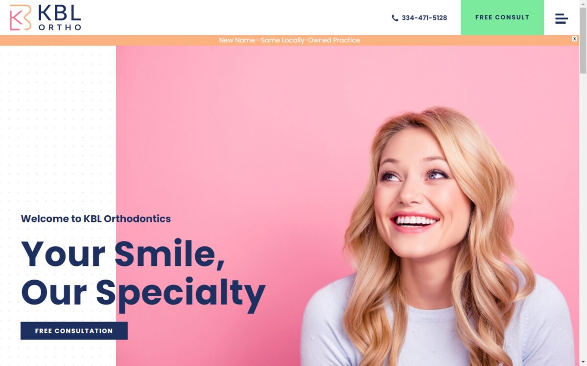 kblorthodontics.com screenshot