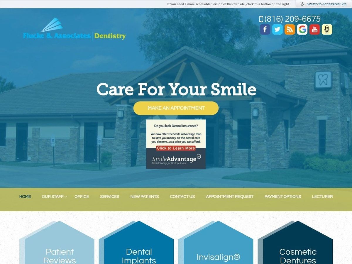 Suchman Kelly R DDS Website Screenshot from kcenlightenedsmiles.com