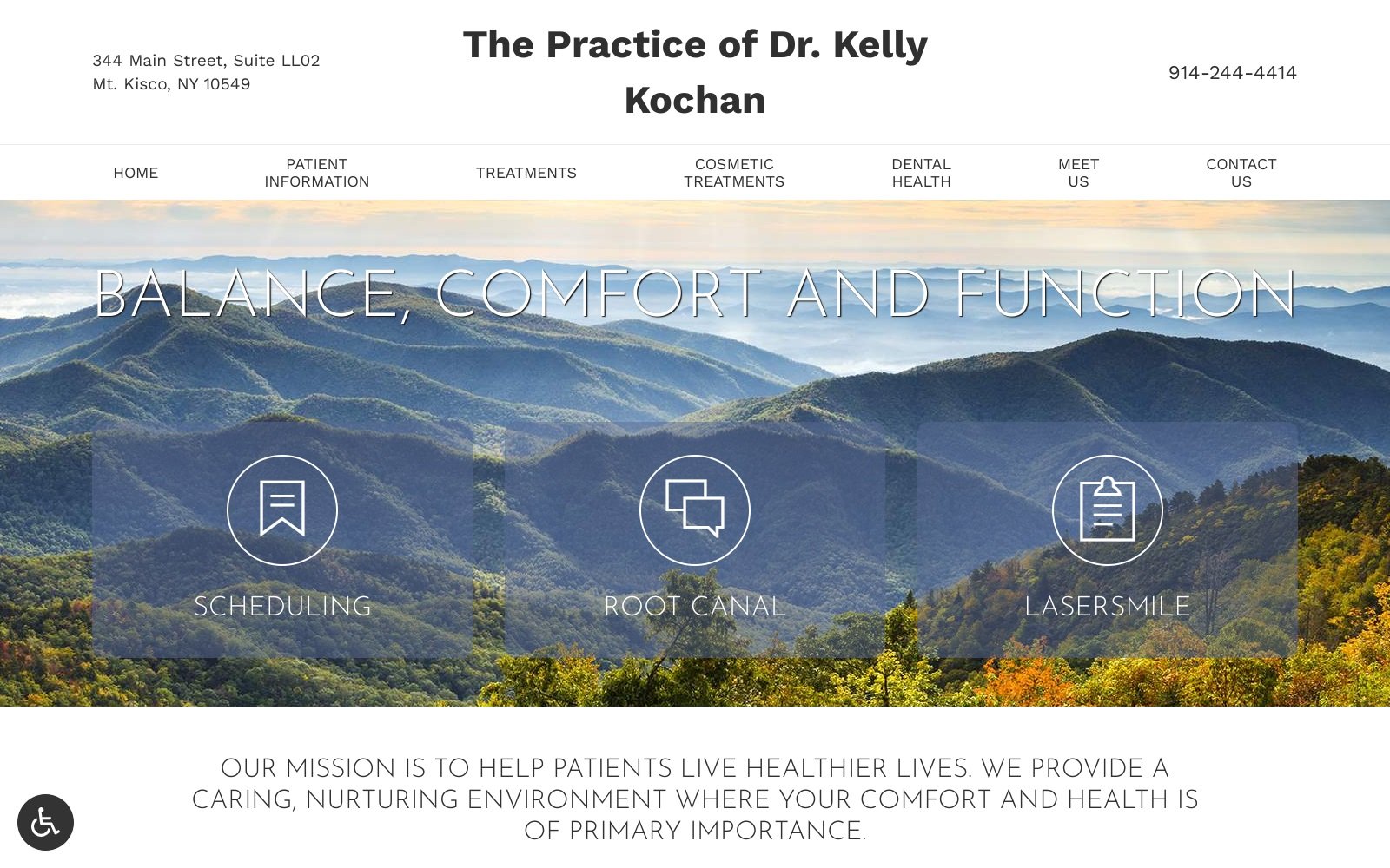 kellykochandds.com screenshot