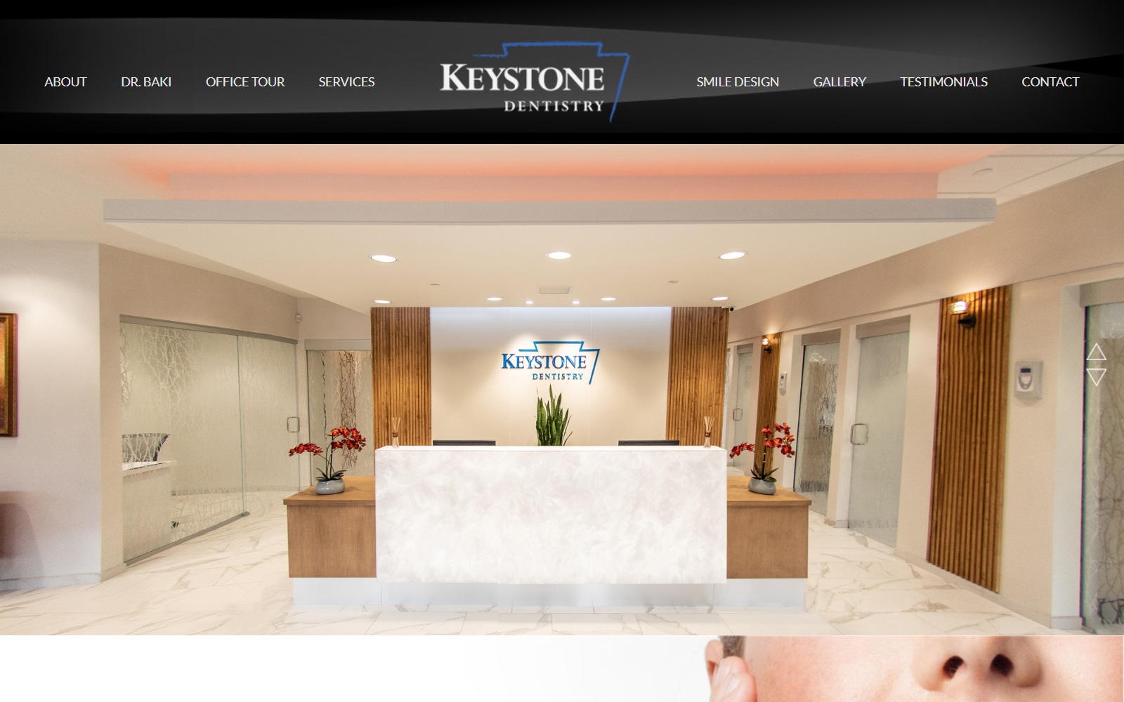 keystone-dentist.com screenshot