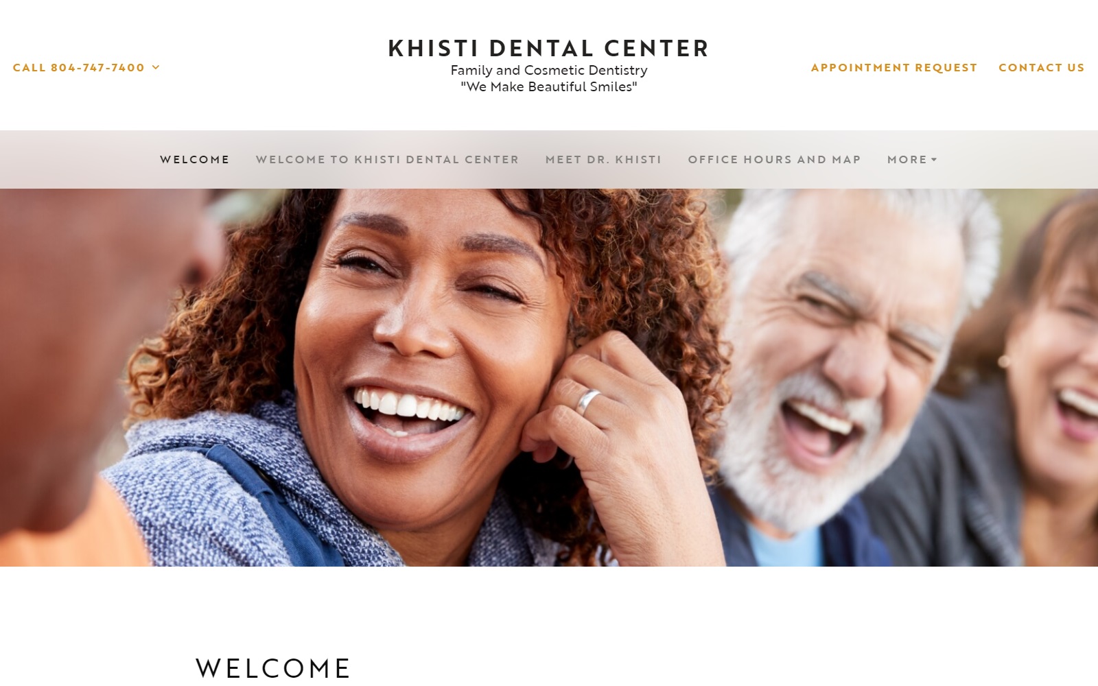 khistidentalcenter.com screenshot