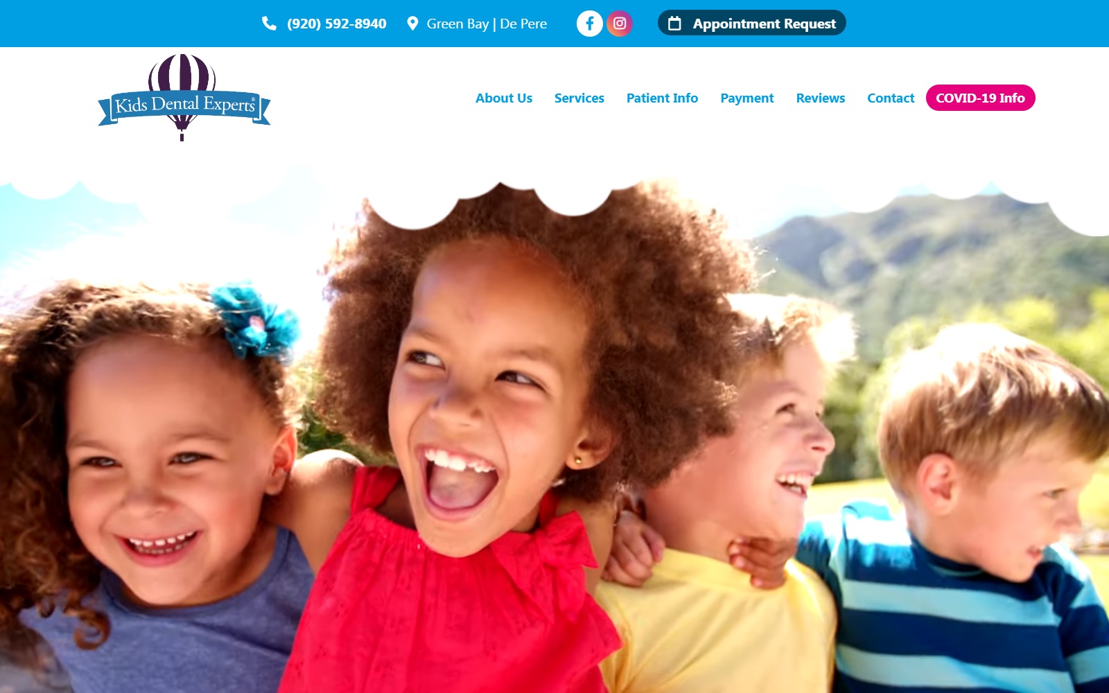 kidsdentalexperts.com screenshot