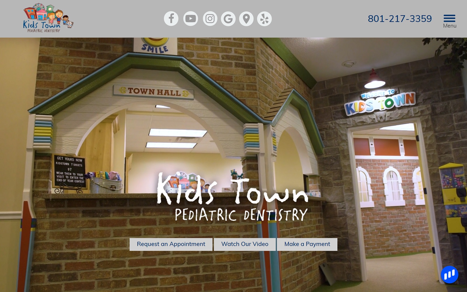 kidstowndental.com screenshot