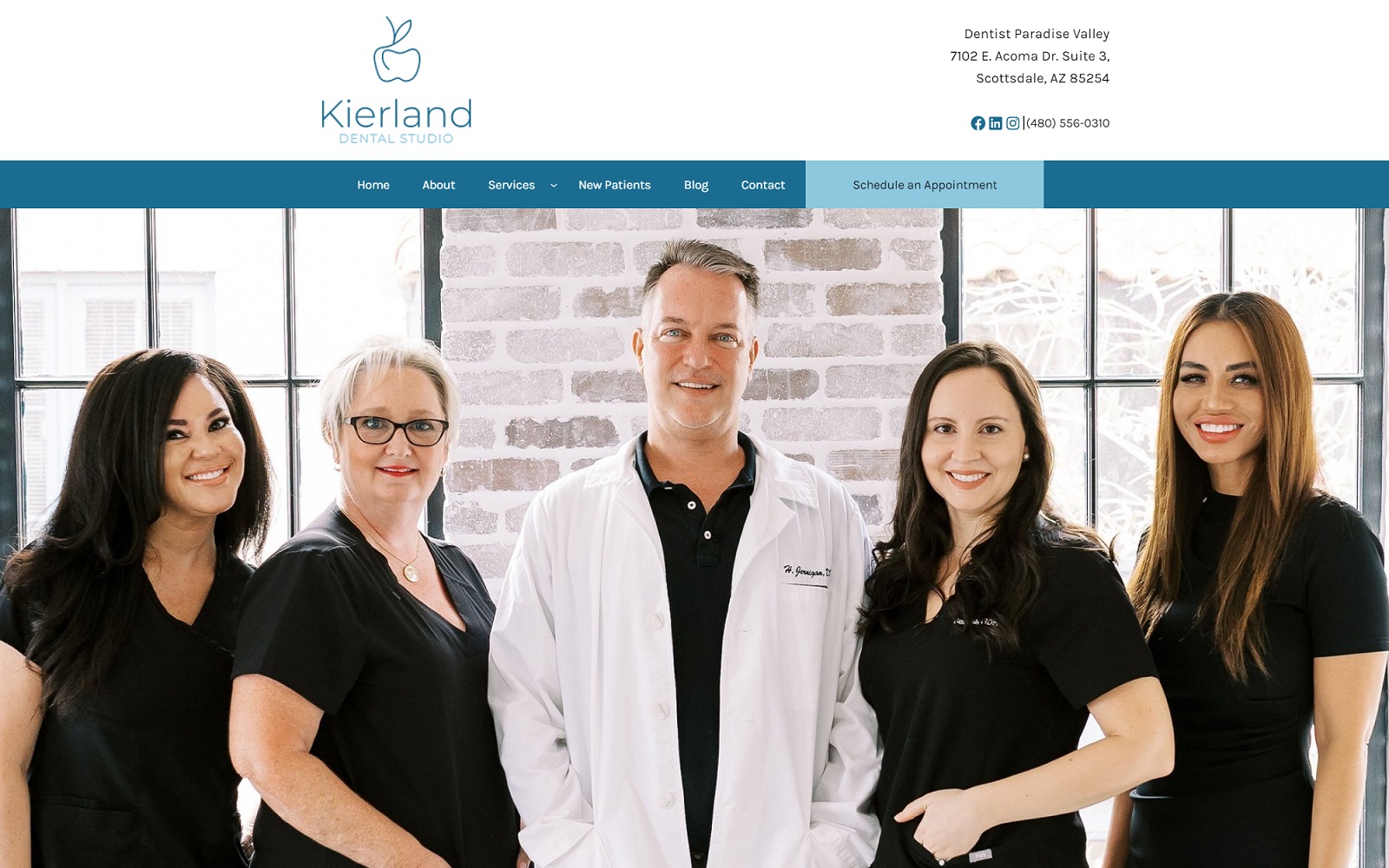 kierlanddentalstudio.com screenshot