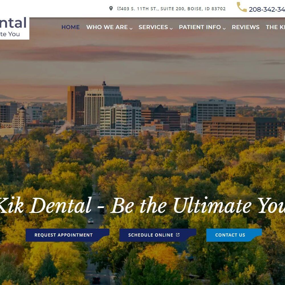 kikdental.com screenshot