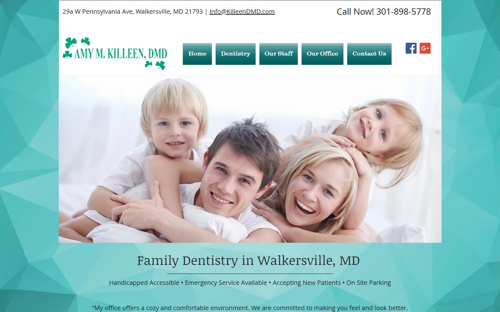 killeendmd.com screenshot