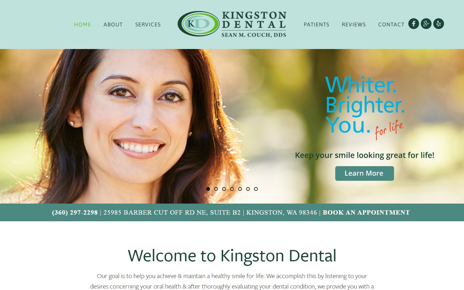 kingstondental.net screenshot