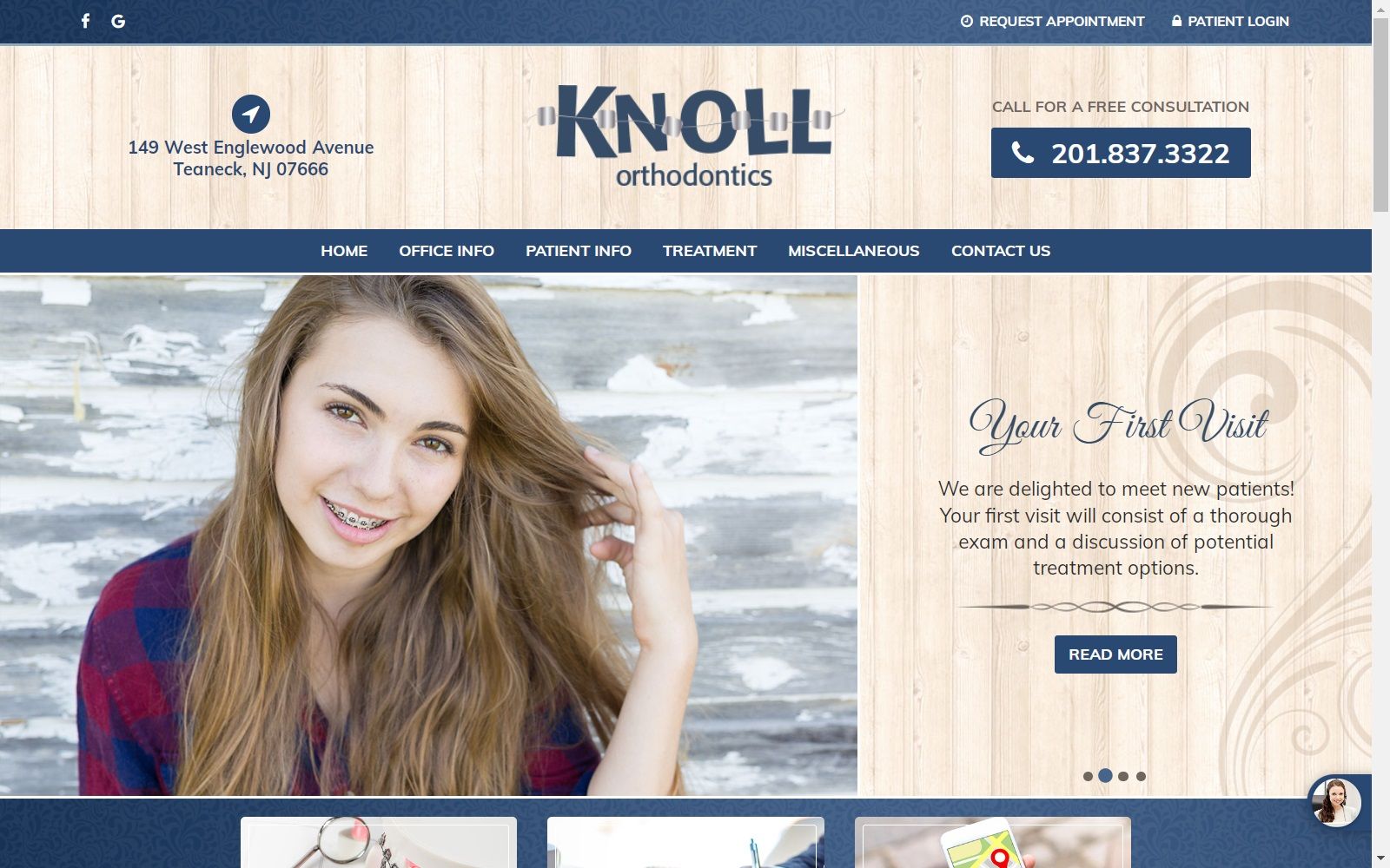 knollorthodontics.com screenshot
