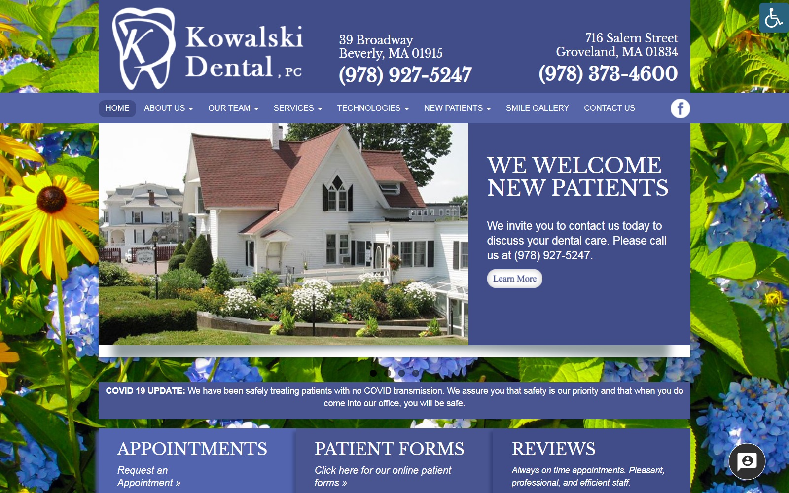 kowalskidental.com screenshot