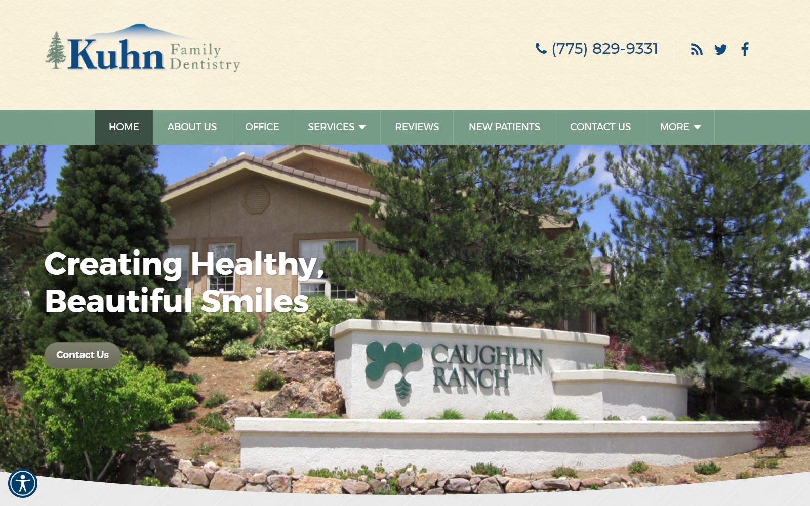 kuhnfamilydentistry.com screenshot