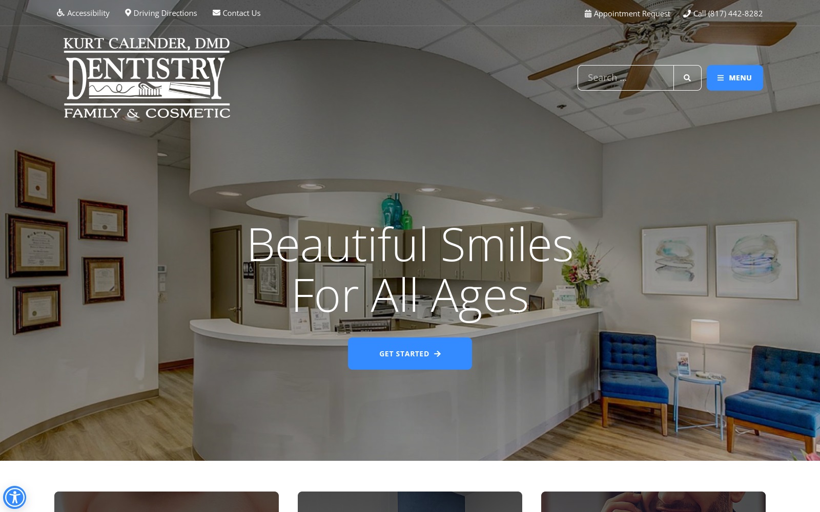 kurtcalenderdentistry.com screenshot