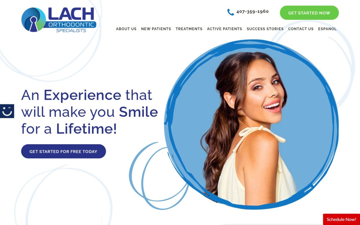 lach-ortho.com screenshot