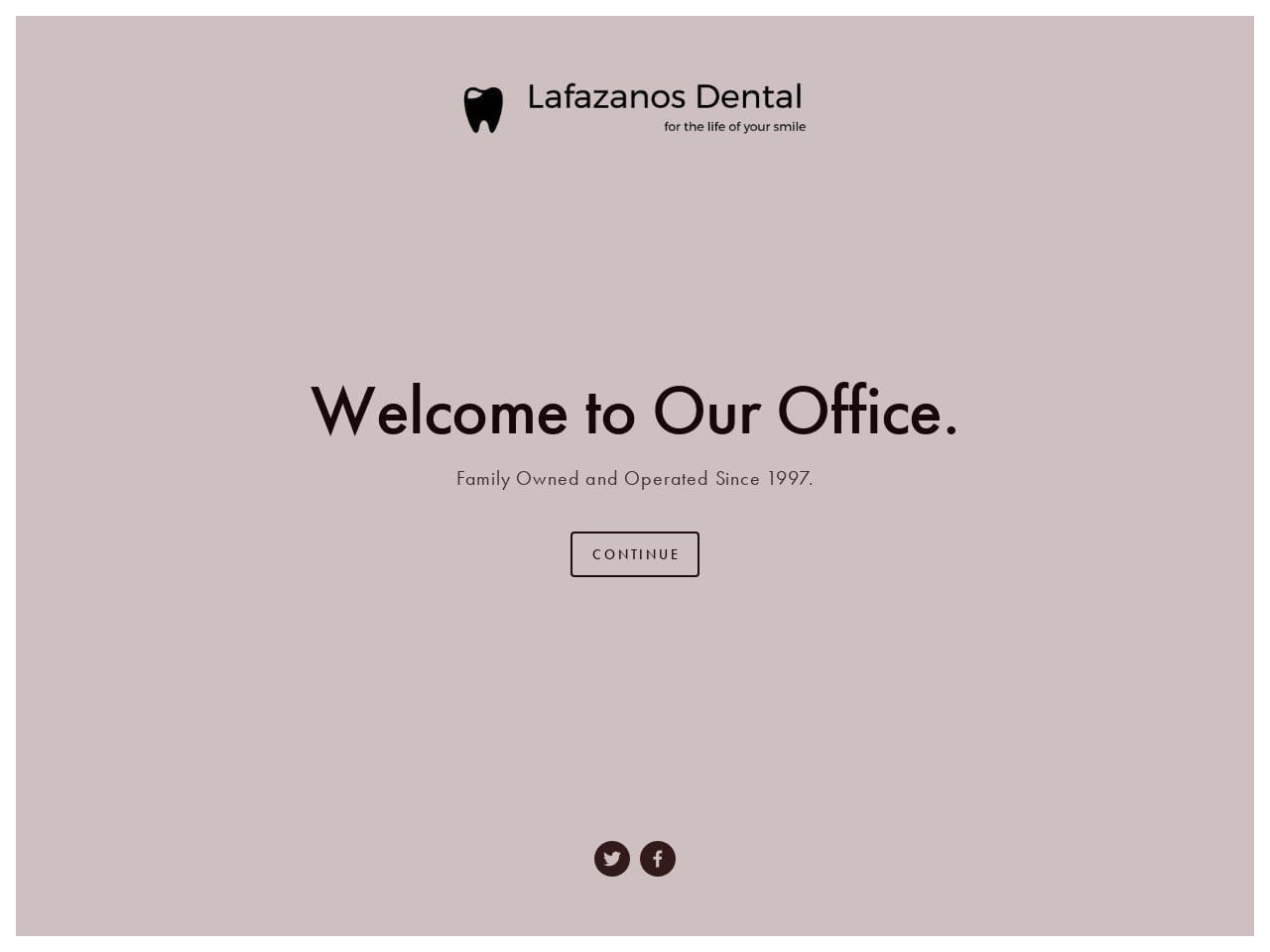 Lafazanos Dental Website Screenshot from lafazanosdental.com