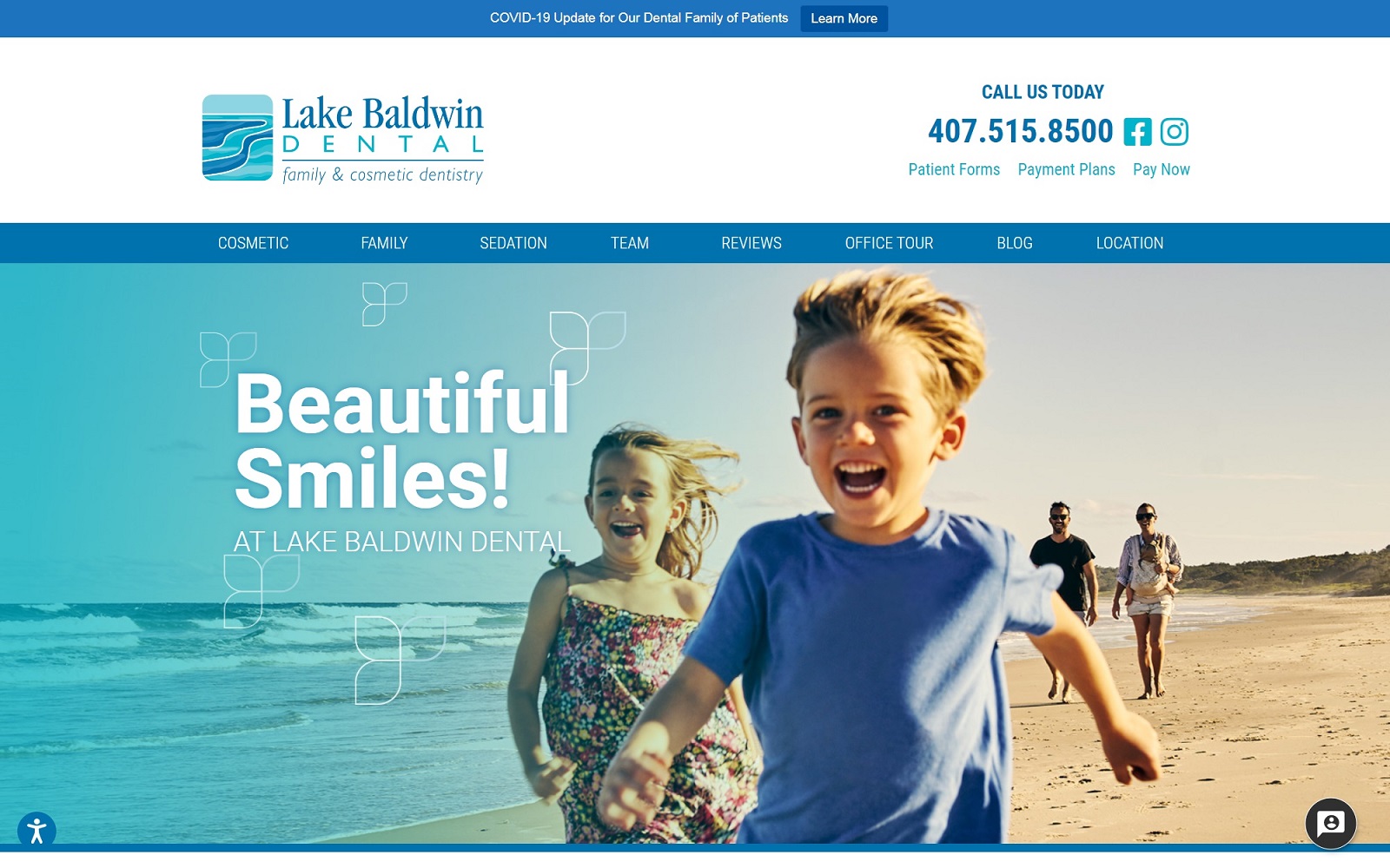 lakebaldwindental.com screenshot